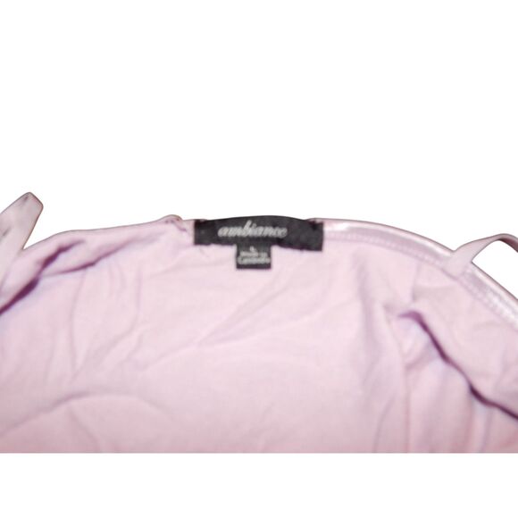 AMBIANCE girls large light purple camisole cami tank top with adjustable straps - Picture 2 of 4